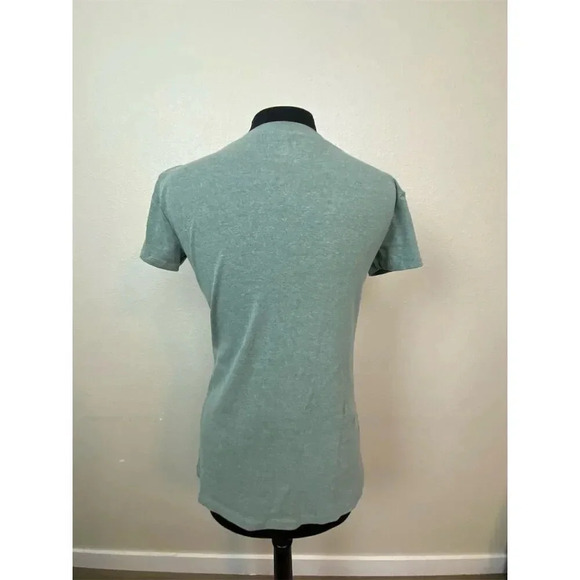 Noble Outfitters Women's V-Neck T-Shirt Heather Green Size M Casual 1688 - Picture 5 of 7